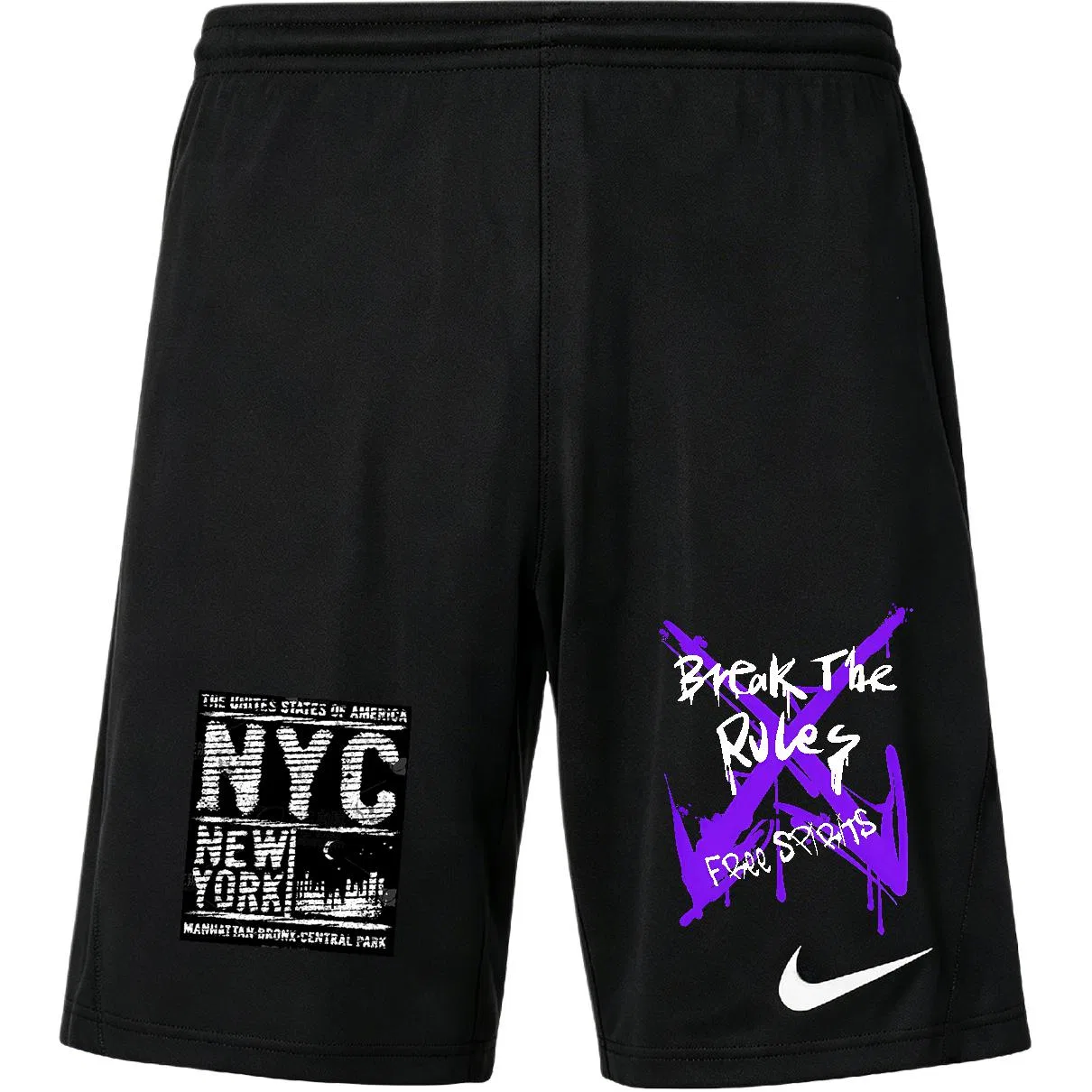Шорты повседневные Dri Fit, Nike, Black