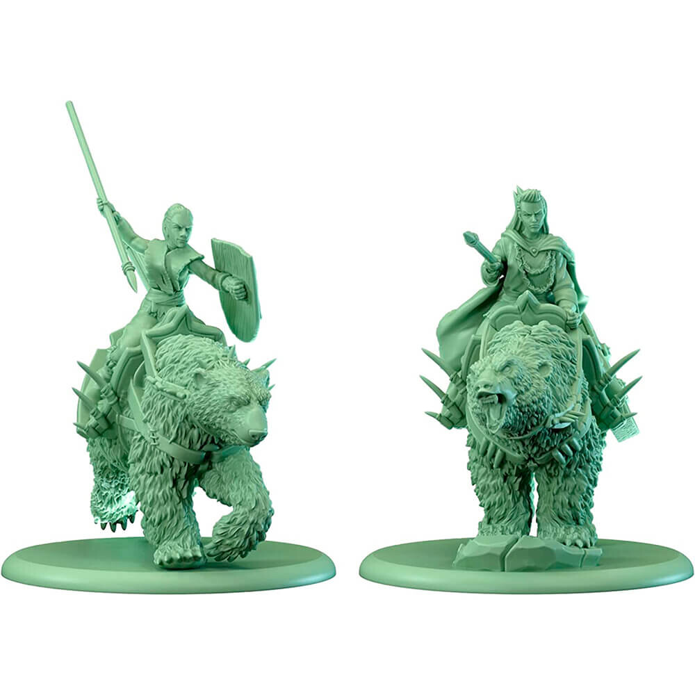 Дополнительный набор к CMON A Song of Ice and Fire Tabletop Miniatures Game, Frozen Shore Bear Riders — фото 4