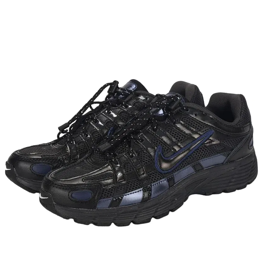Детские кроссовки с сетчатым верхом P-6000 'Black' Nike, черный — фото 2