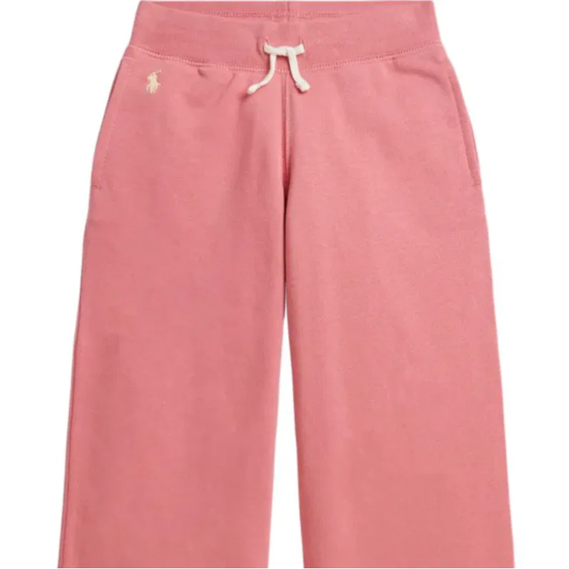 Детские спортивные штаны Polo Ralph Lauren розовые — фото 4