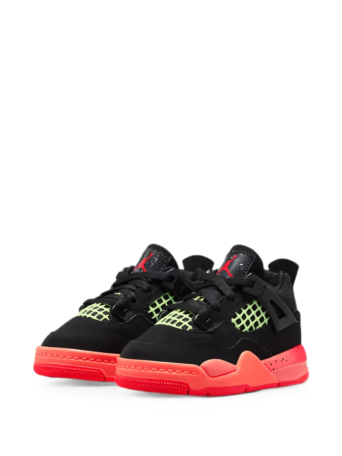 Кроссовки Air Jordan 4 Retro Jordan Kids, черный