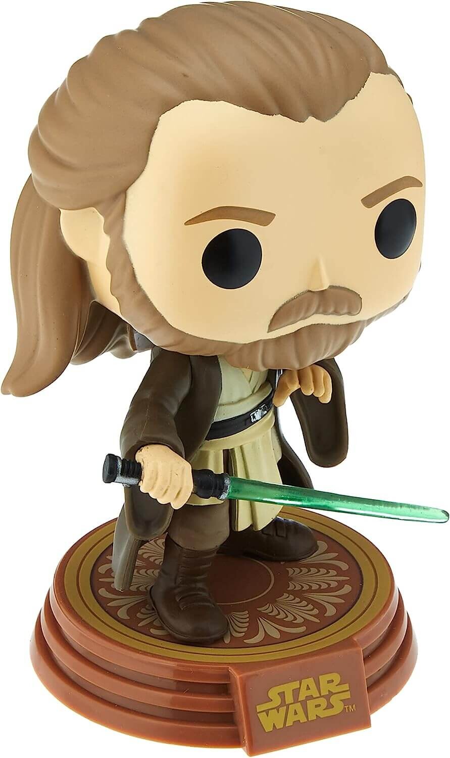 Фигурка Funko POP! Star Wars: Across The Galaxy - Qui-Gon Jinn — фото 3