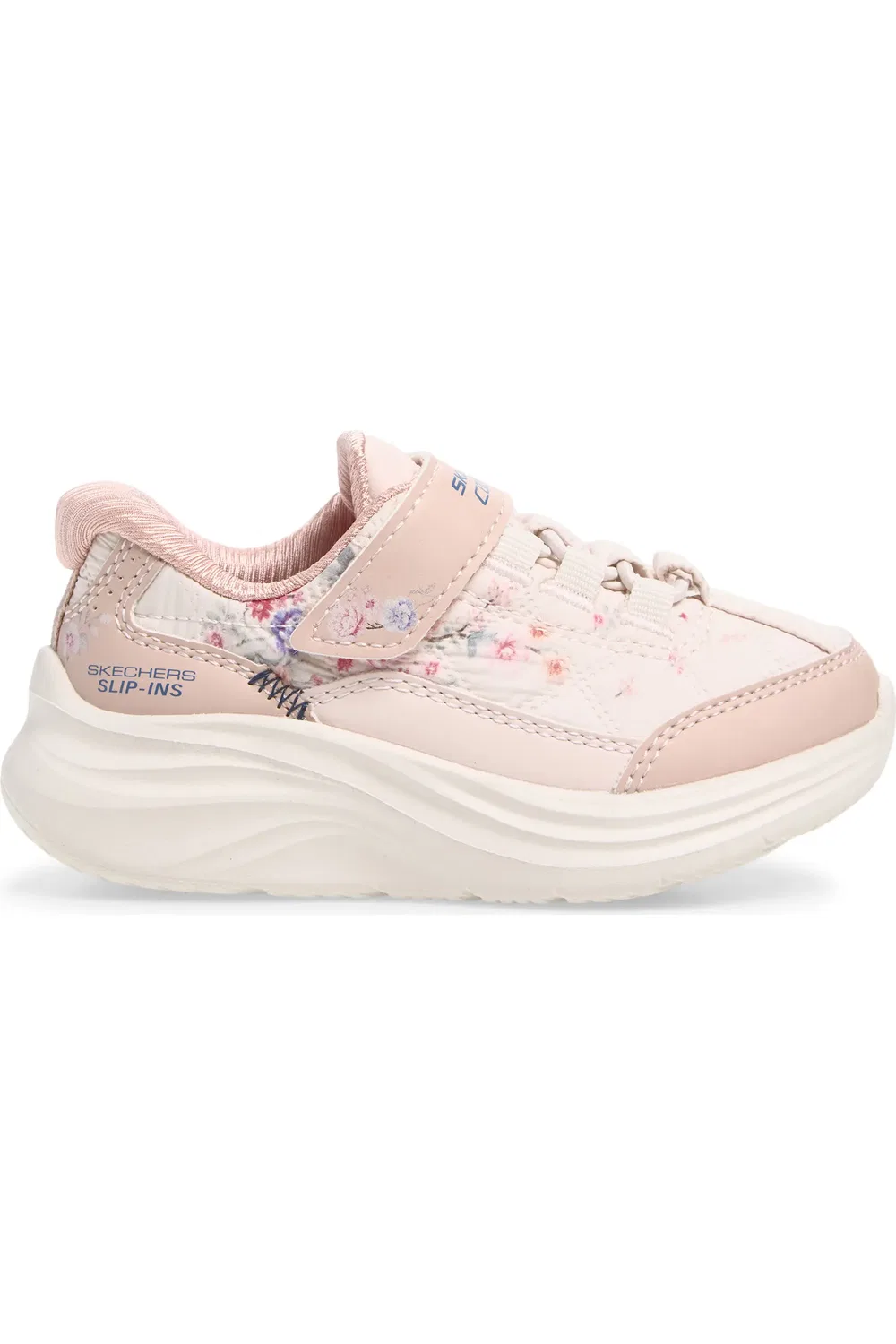 Кроссовки детские на липучках Comfy Sprints Skechers, Rose — фото 3