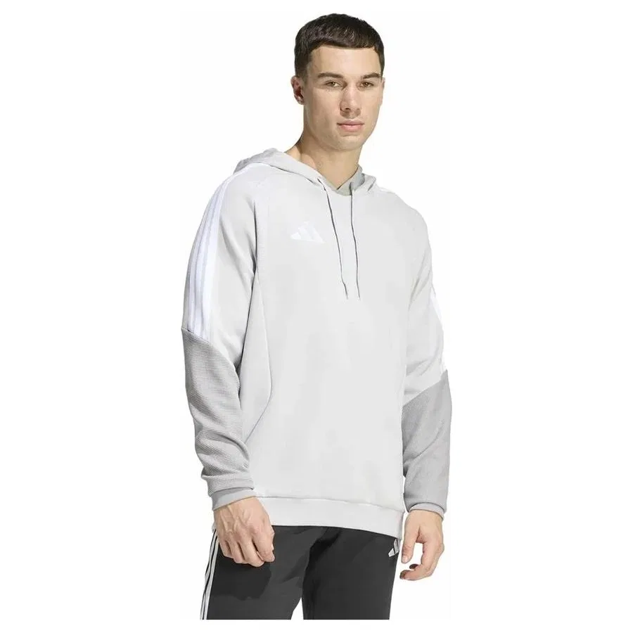 Мужской свитшот с капюшоном TIRO26C Swhood adidas, Серый — фото 2
