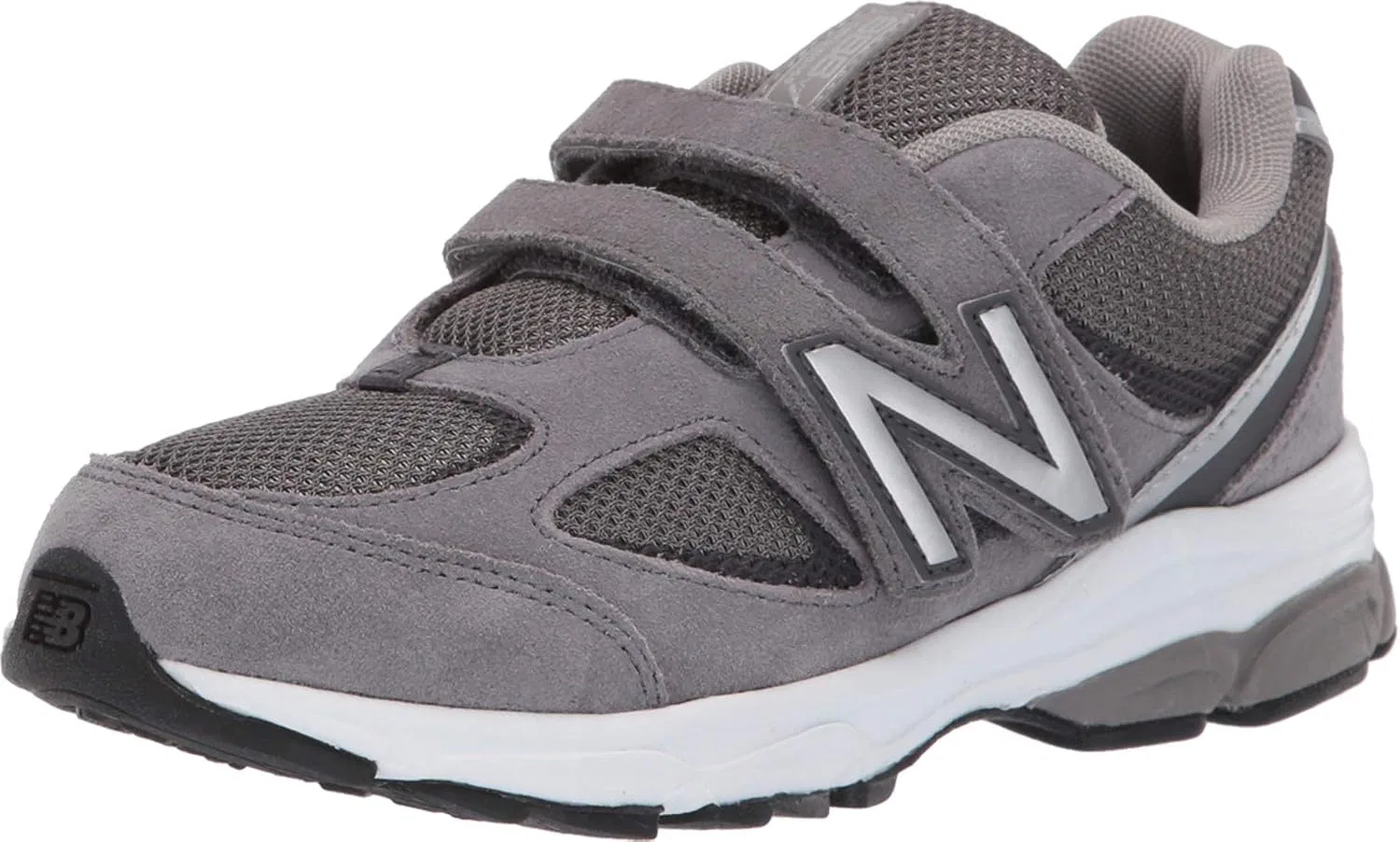 Детские кроссовки для мальчиков с липучкой 888 V2 New Balance, Dark Grey/Grey