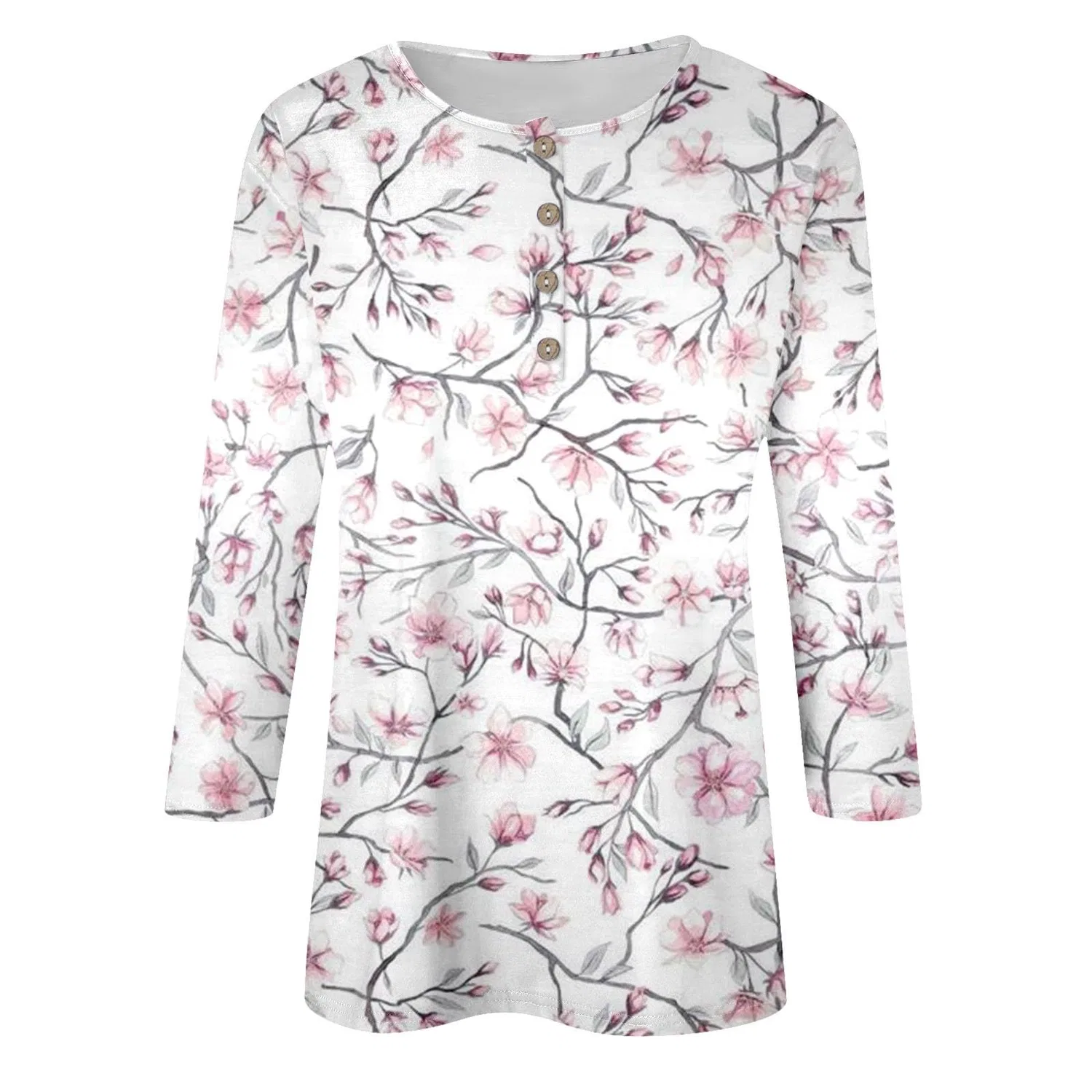 Женская майка с V-образным вырезом Colorful Gradient Geometric Print, бренд, Pink-6 — фото 3