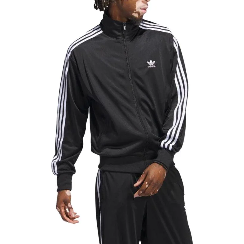 Куртка Adidas Originals Adicolor Classics Firebird, черный/белый — фото 2