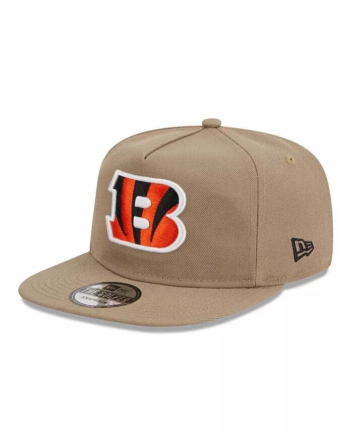 

Мужская светло-коричневая кепка Cincinnati Bengals Golfer Snapback New Era, бежевый