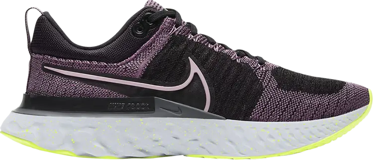 

Кроссовки Nike Wmns React Infinity Run Flyknit 2 'Violet Dust', фиолетовый