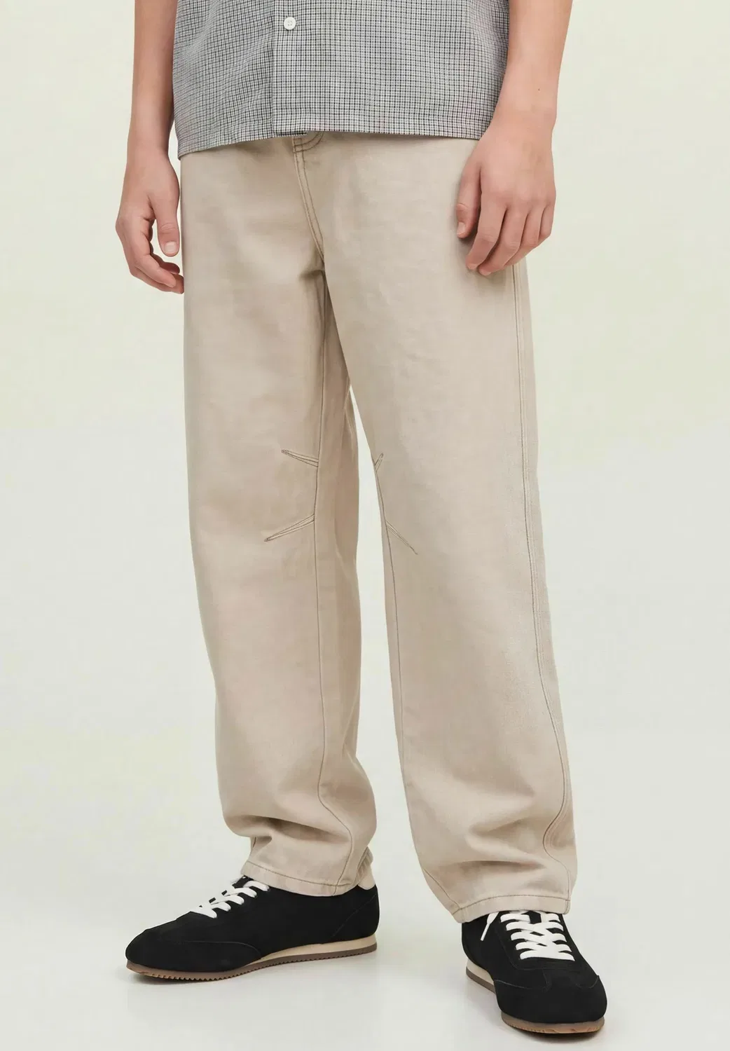 Брюки для мальчиков - свободный крой, джинсы Jack & Jones Junior, Pure Cashmere