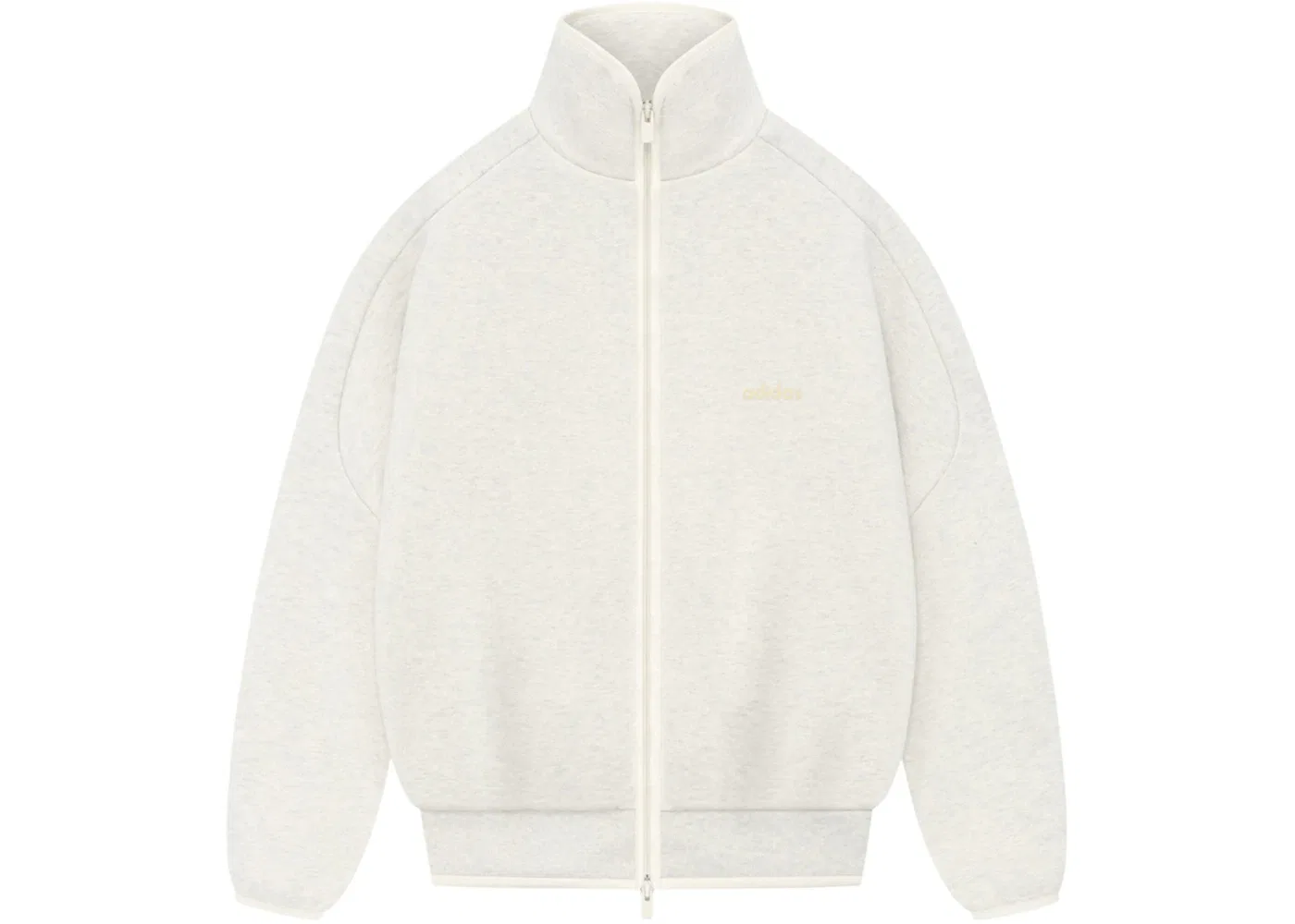 Мужская куртка с полной застежкой-молнией Adidas x Fear of God Athletics, Oatmeal