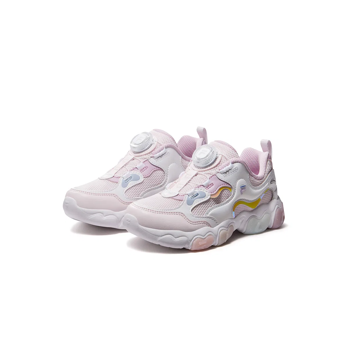 Кроссовки детские Heritage FHT FILA KIDS, Calcite Powder — фото 4
