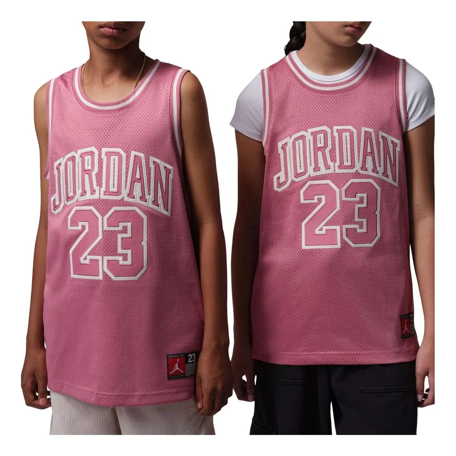 Детская футболка Jordan Brooklyn 23 Jersey Desert Berry, красный