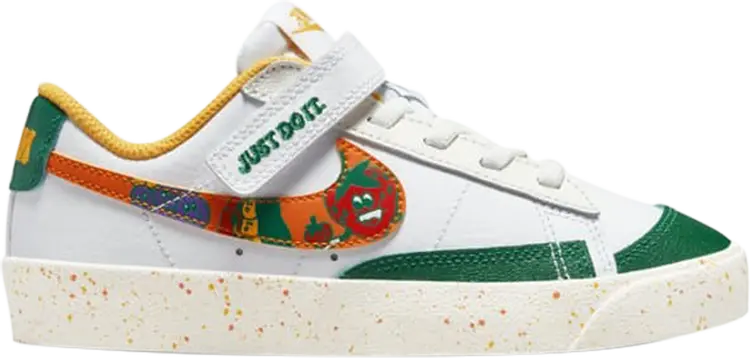

Кроссовки Nike Blazer Low '77 PS 'Fruity Graphics', белый