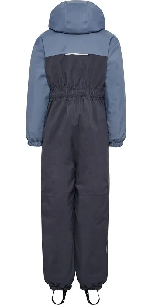 Комбинезон утепленный Hmljr Block Snowsuit WP Hummel, синий — фото 2