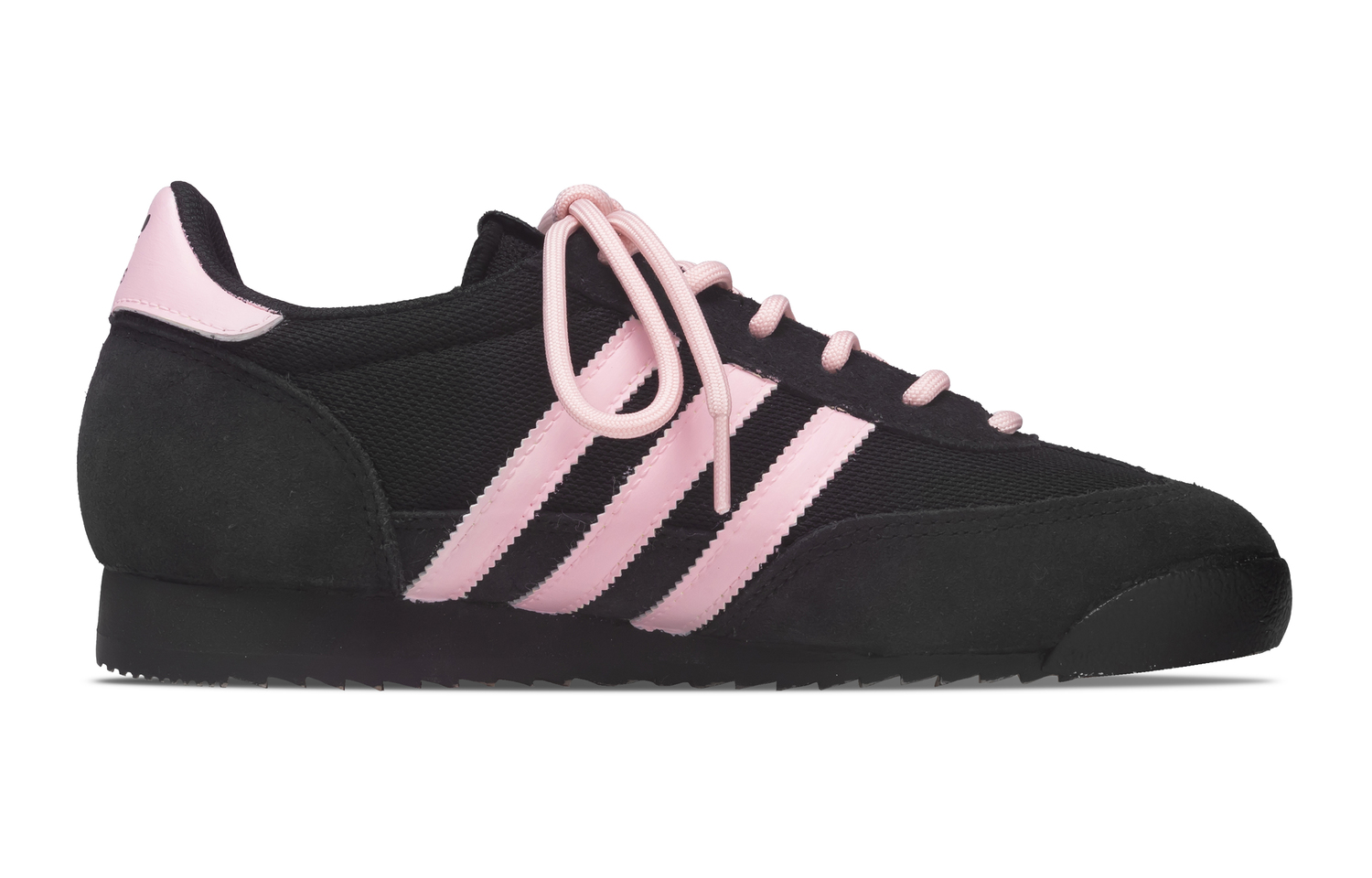 Adidas Originals R71 Suede Low top Casual Shoes Unisex Black Pink — фото 3