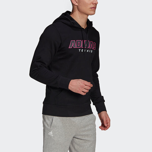 Толстовка adidas Cat Graph Hood Casual Tennis Sports hooded Pullover Black, черный — фото 3