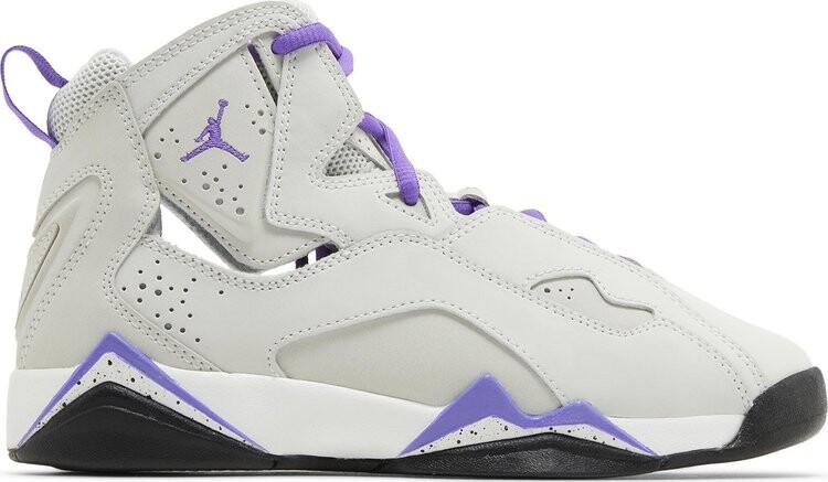 

Кроссовки Jordan True Flight GS 'Base Grey Purple Venom', серый