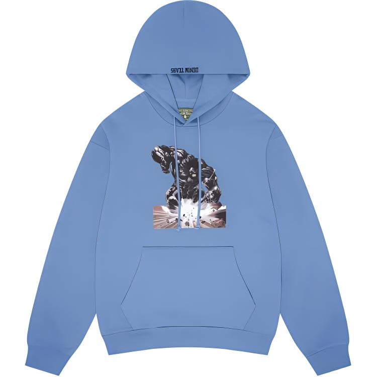 

Толстовка X Arthur Jafa LeRage Denim Tears, серо-голубой