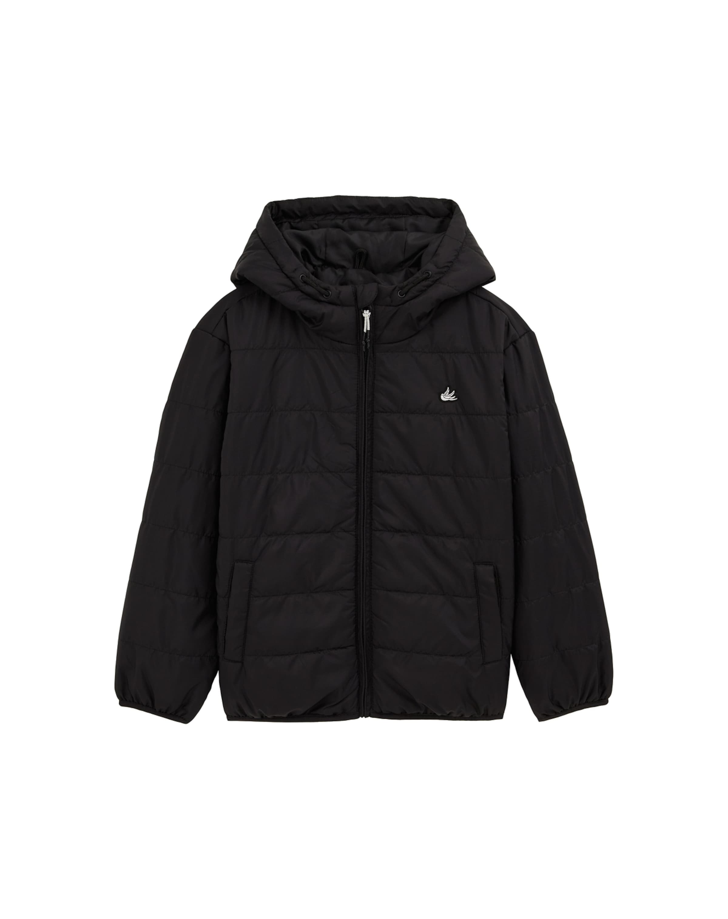 

WE Fashion Куртка для межсезонья в черном цвете