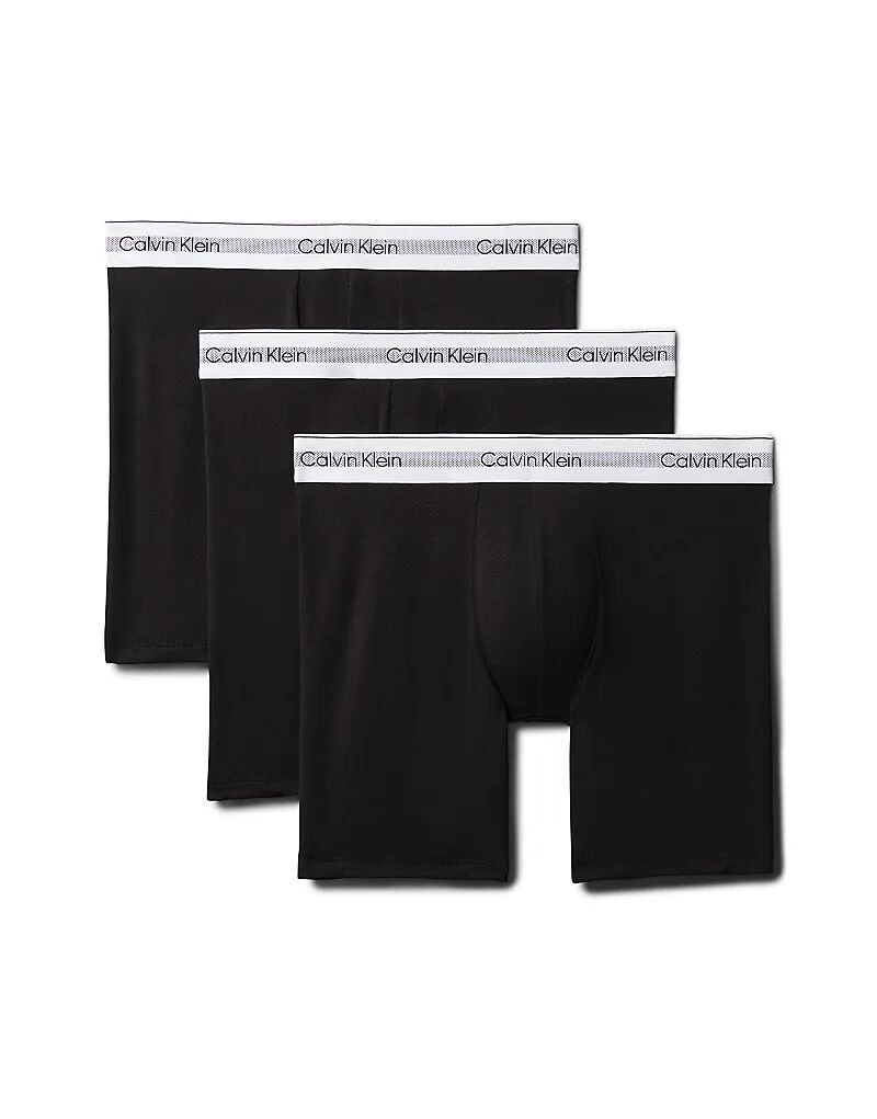 

Комплект из 3 пар длинных трусов-боксеров Modern Air Active черного цвета Calvin Klein