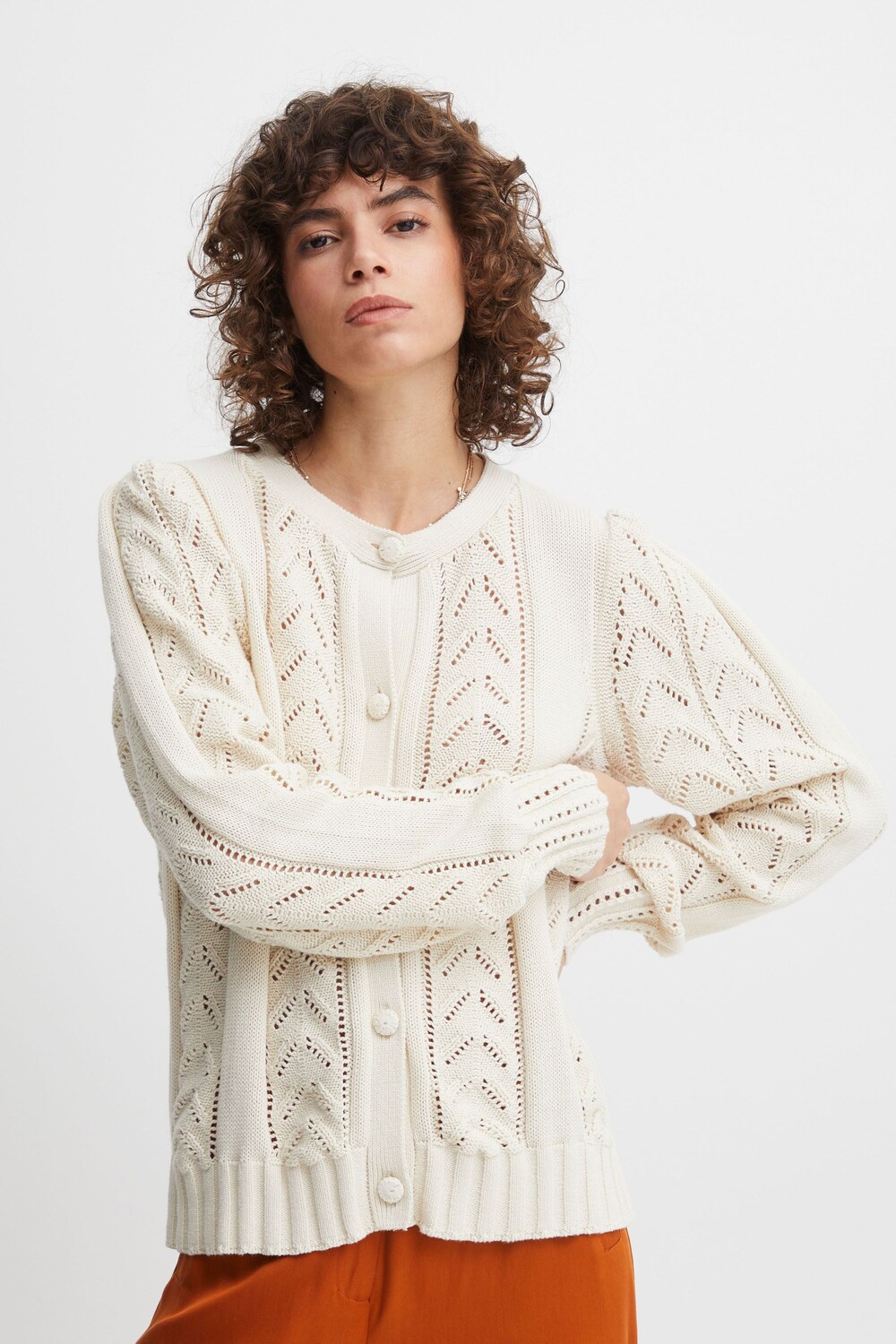 

Кардиган Atelier Rêve Strickjacke IRGERTRUDE CA 20117990, натуральный