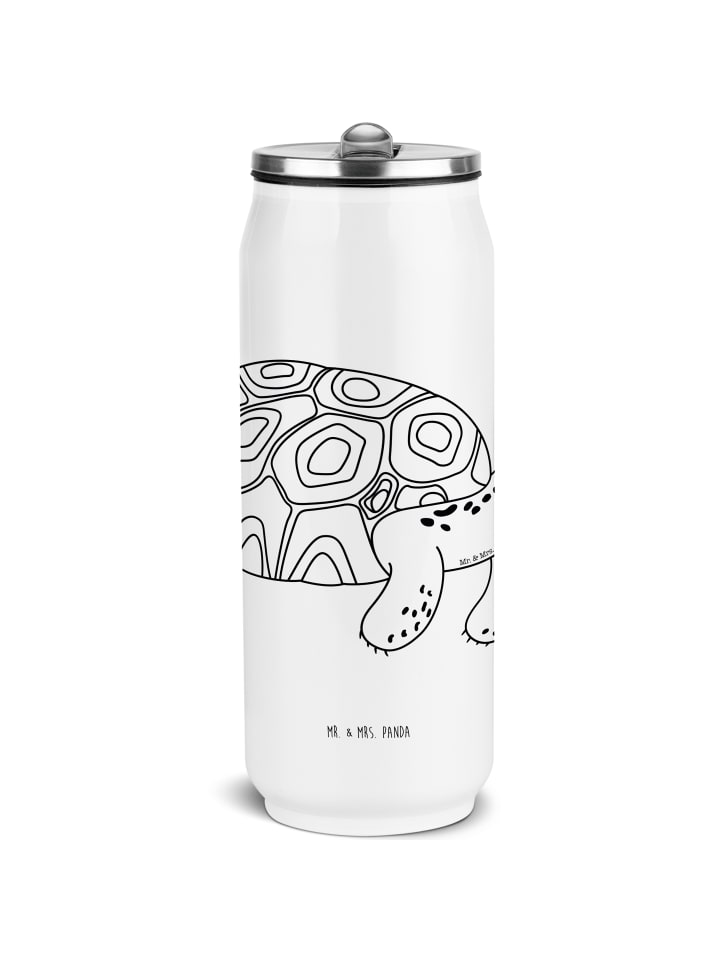 

Mr. & Mrs. Panda Бутылка для питья в виде черепахи MHerzieren без слов, белым цветом