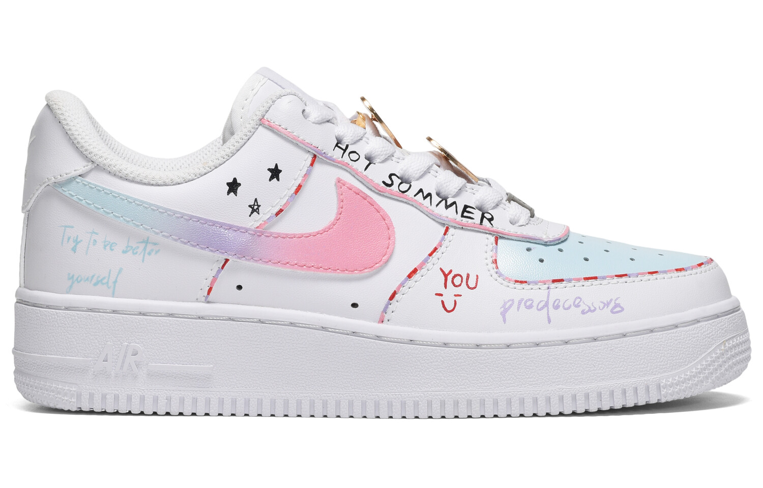 

Кроссовки Nike Dunk Skateboarding Shoes Men Low-top Pink And Blue, розовый