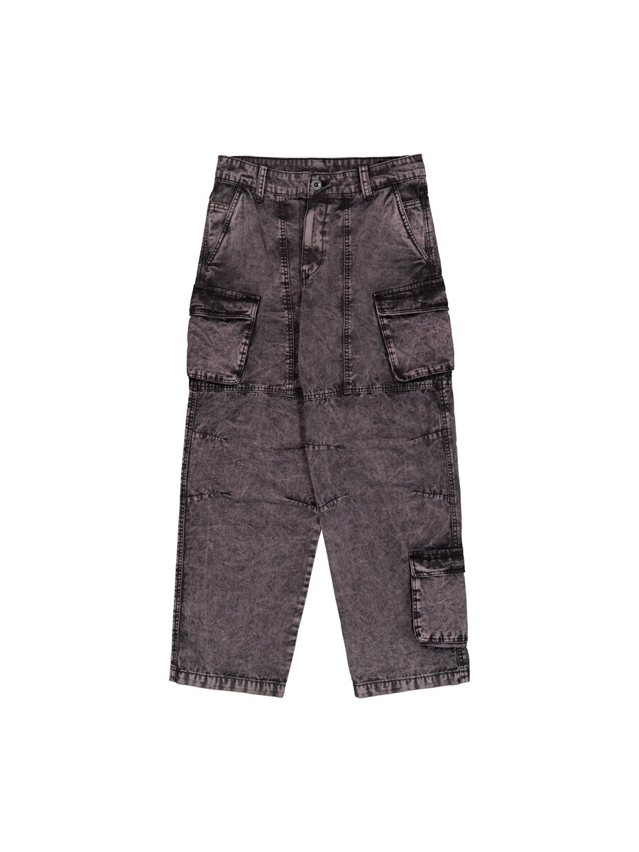 

Джинсы карго свободного кроя ALPHA INDUSTRIES, черный деним