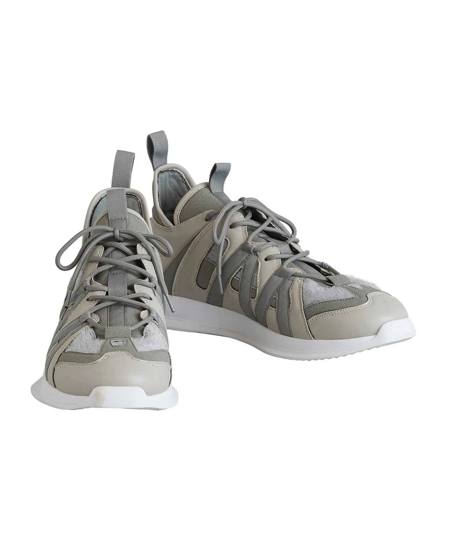 Мужские кроссовки NO ID. Multi Fabric Low Cut Sneakers — фото 2