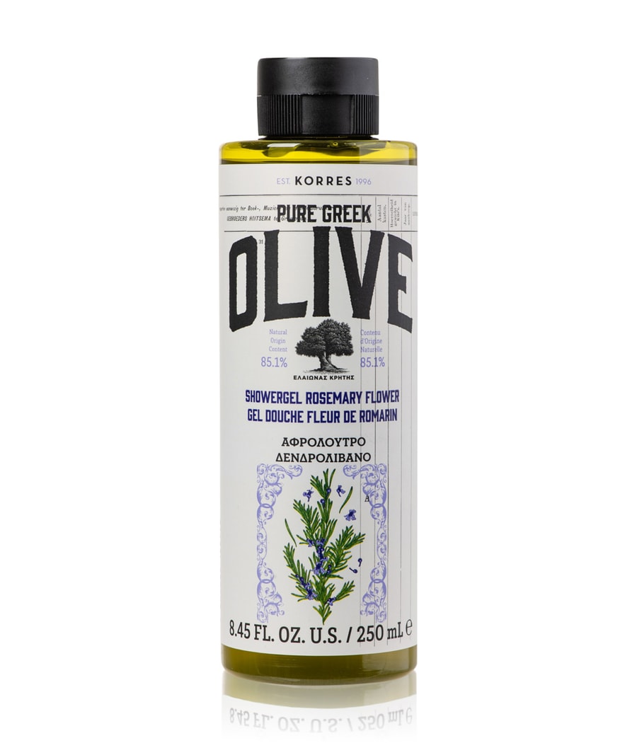 

Гель для душа KORRES Olive Rosemary Flower, 250 ml