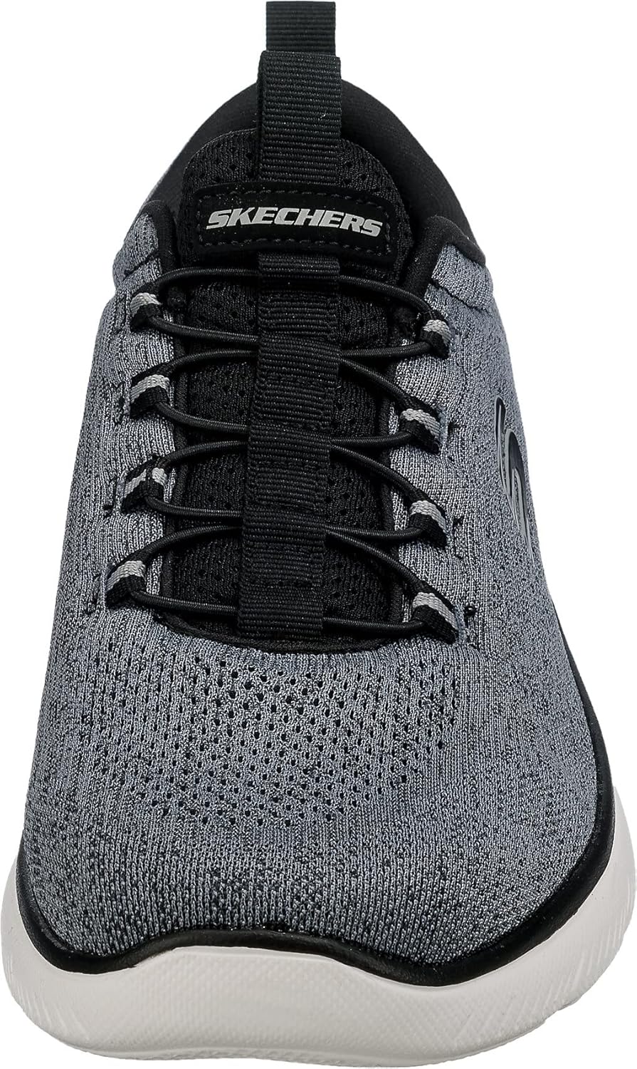Мужские лоферы Skechers Summits Louvin, белый/черный — фото 3