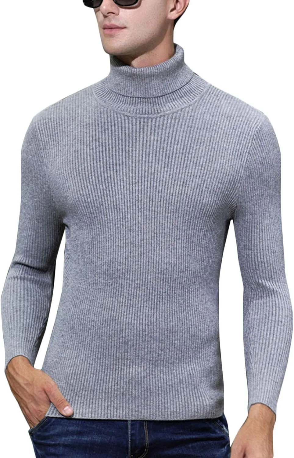 

Термобелье Flygo мужское утепленное вязаное водолазка