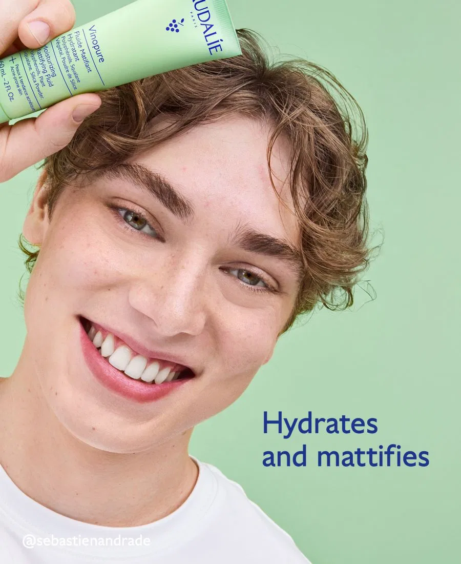Сыворотка Caudalie — Увлажняющий Vinopure для кожи, склонной к акне, с контролем жирности, 57 г — фото 4