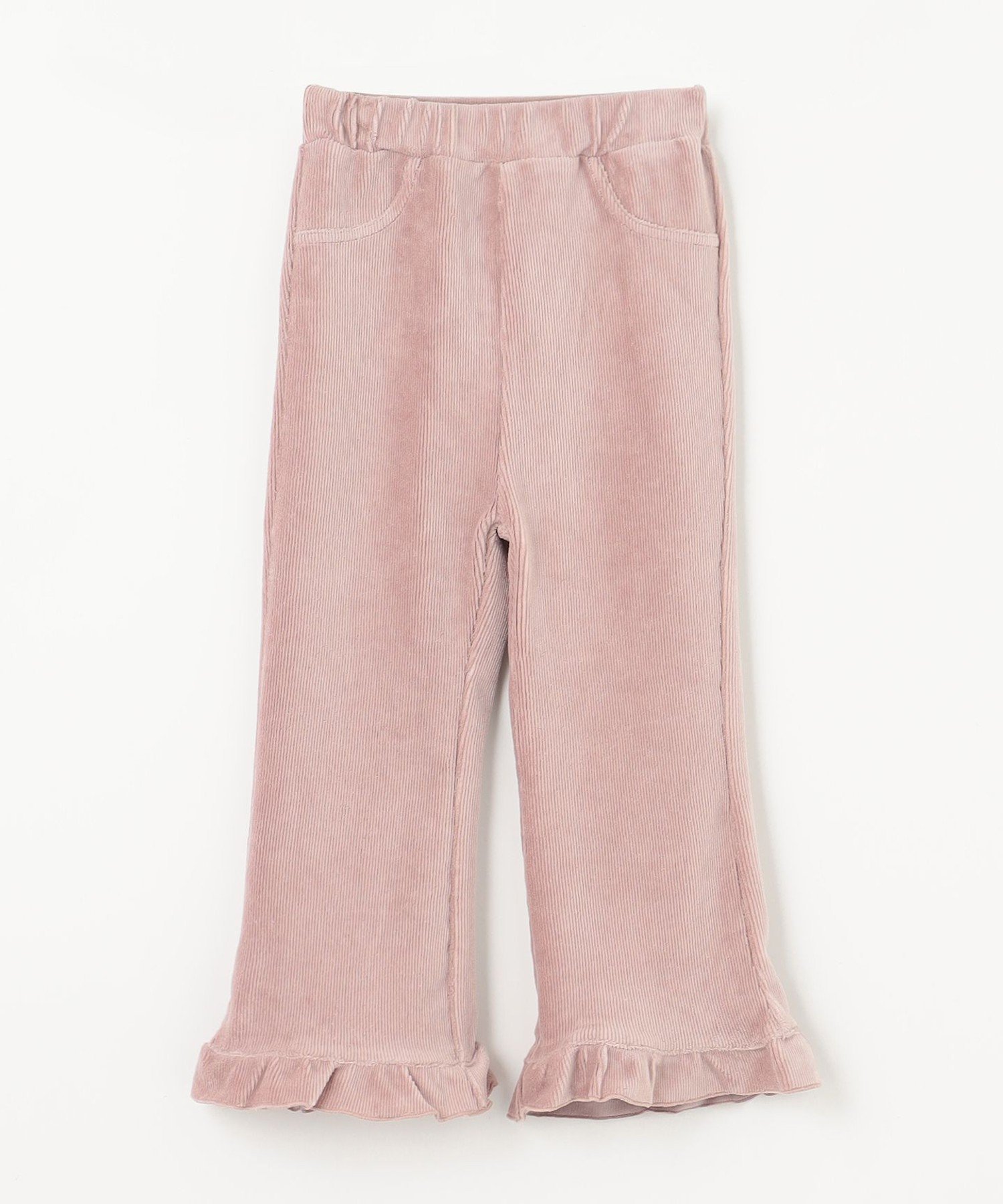 Расклешенные брюки с вырезами ANY KIDS, Pink Brown [030] — фото 4