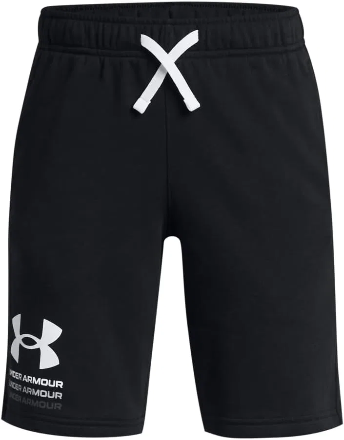 Шорты Under Armour Boys Rival Terry Shorts, (001) Black//Castlerock