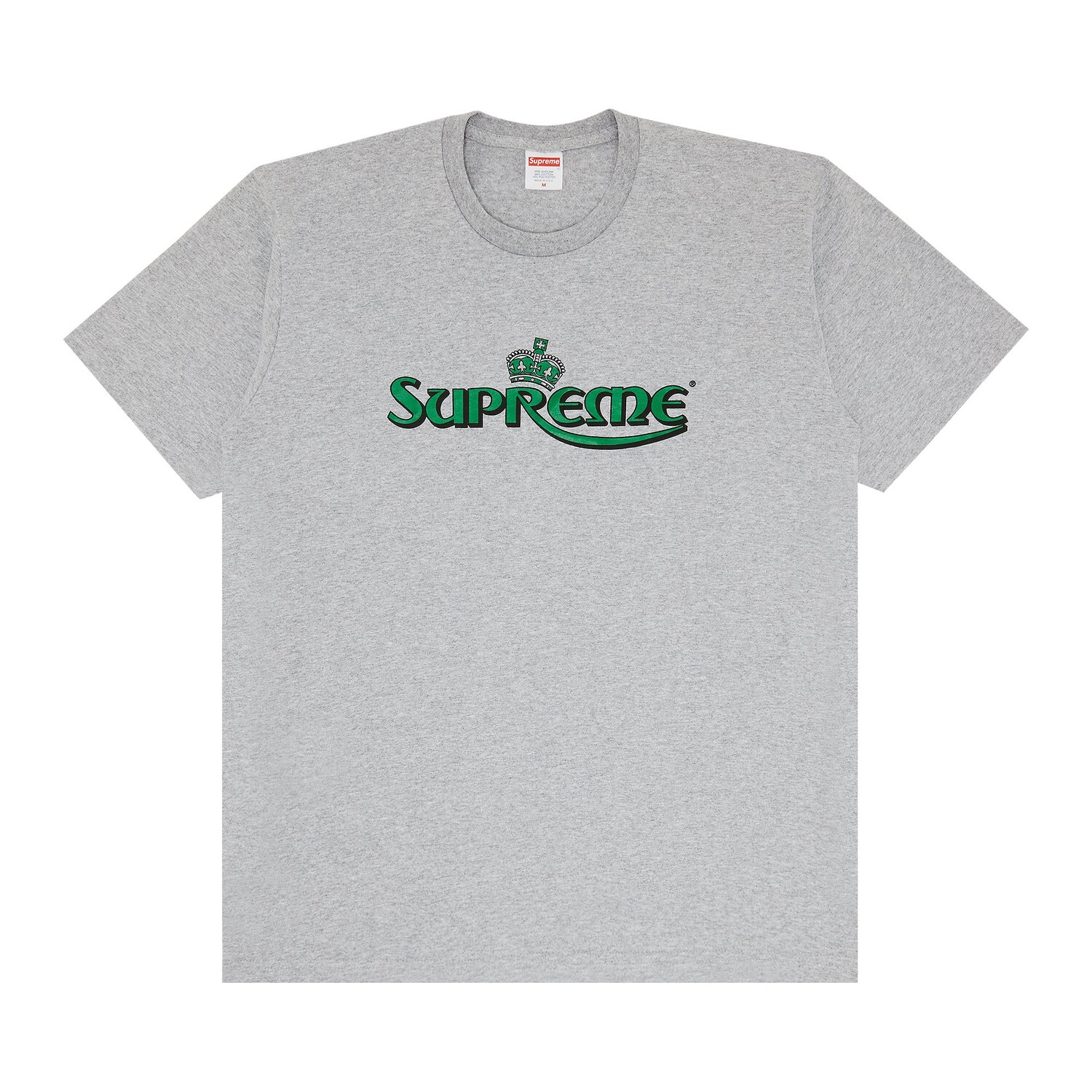 

Футболка Supreme Crown Heather Grey