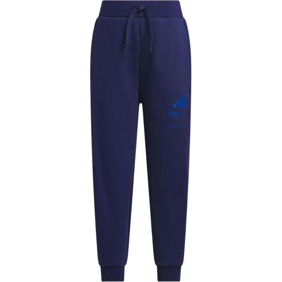 

Детские вязаные спортивные штаны Adidas, синий