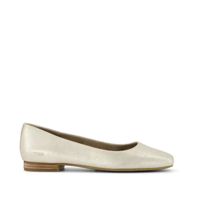 Балетки Toms Briella Женские US 12 Шампань Металлик, золотой — фото 2