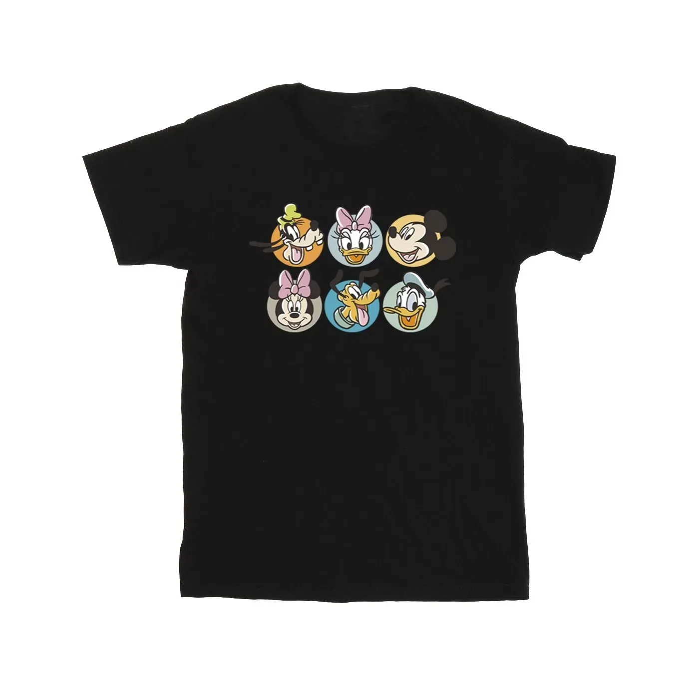 Футболка Mickey Mouse and Friends из хлопка Disney, черный — фото 2