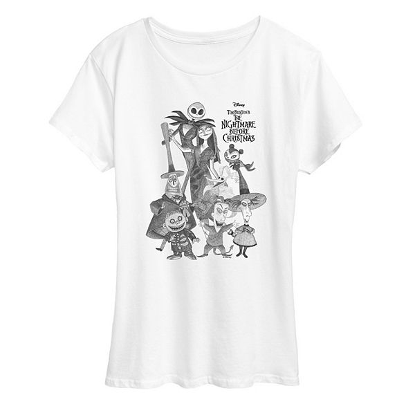 

Футболка с принтом The Nightmare Before Christmas Disney, White, Белый, Футболка с принтом The Nightmare Before Christmas Disney, White