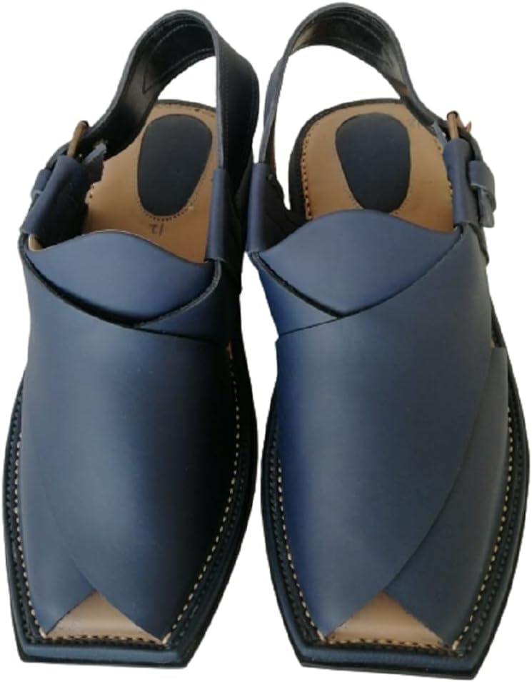 

Мужская обувь традиционная ручной работы Peshawar Zalmi, сандалии Charsadda, из чистой кожи, мягкая подошва Generic, initial