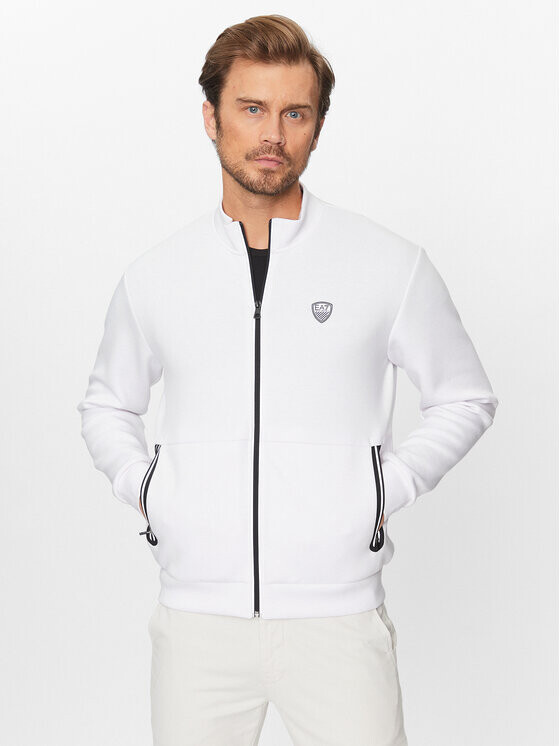 

Толстовка обычного кроя Ea7 Emporio Armani, белый