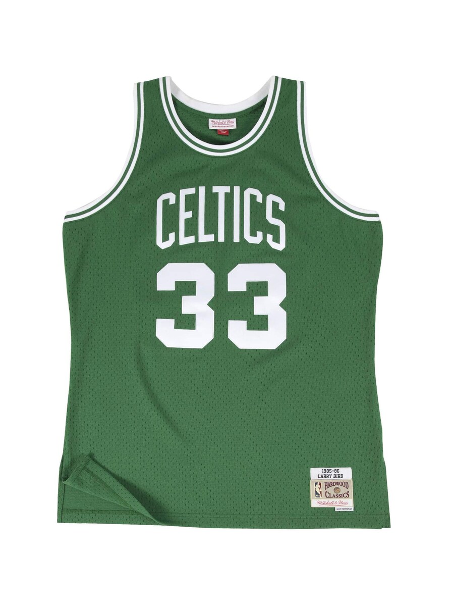 

Джерси Mitchell & Ness Boston Celtics Road 1985-86, зеленый