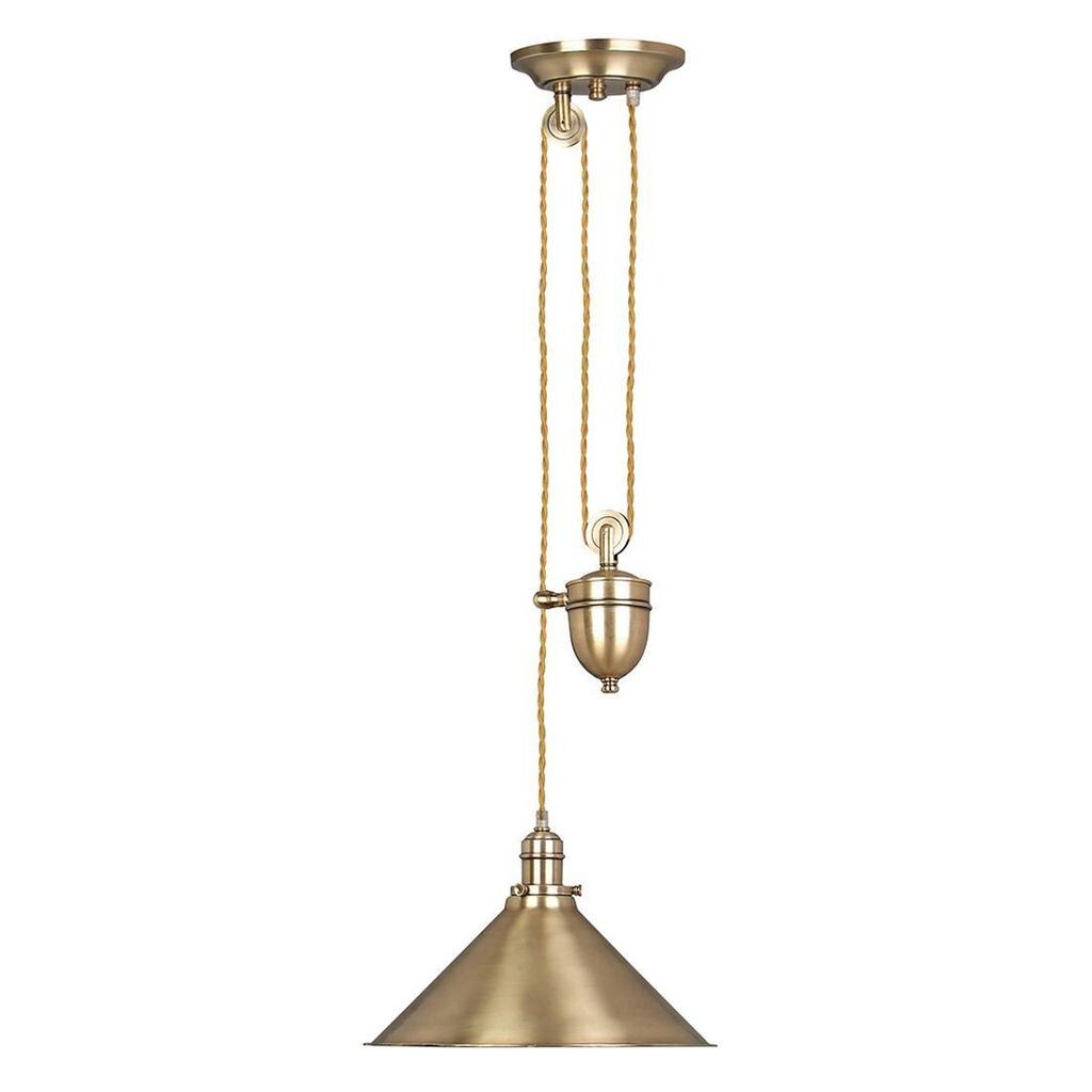

Подвесной светильник Прованс макс 180 см, античная латунь Elstead Lighting