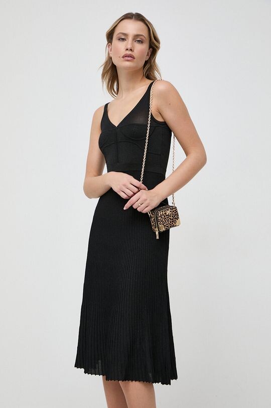 

Шерстяное платье Pinko, черный