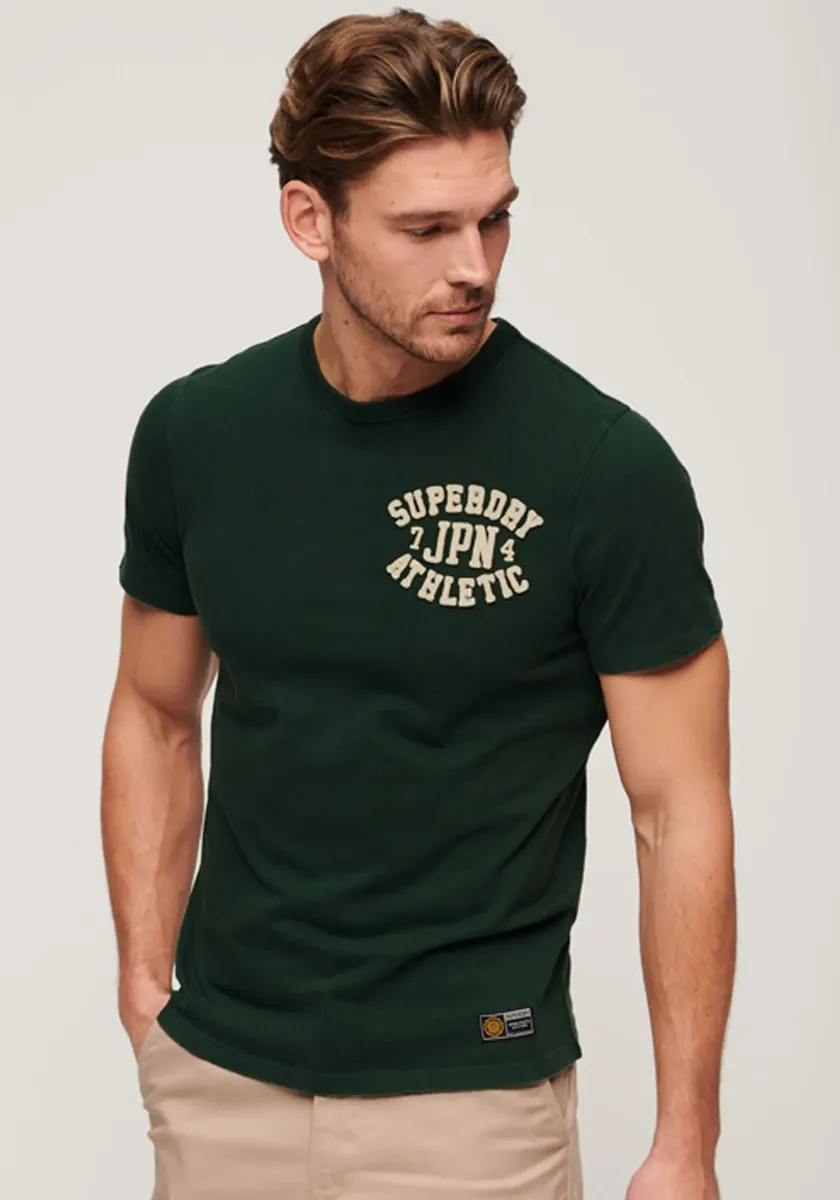 

Футболка Superdry "VINTAGE ATHLETIC CHEST S/S ФУТБОЛКА", зеленый