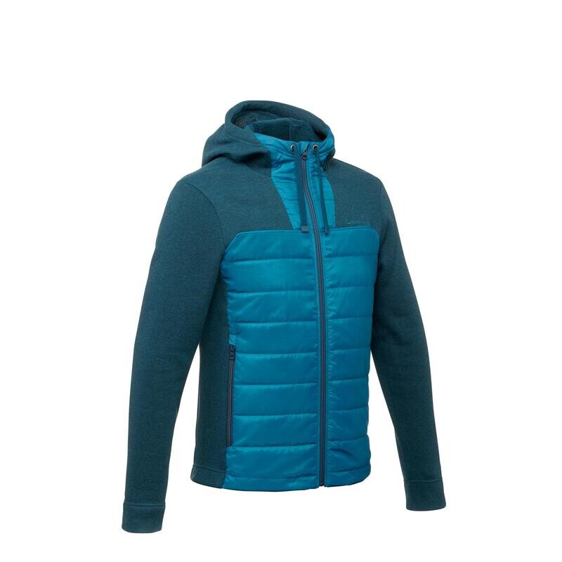

Куртка флисовая Quechua, цвет blaugrün/pfauenblau