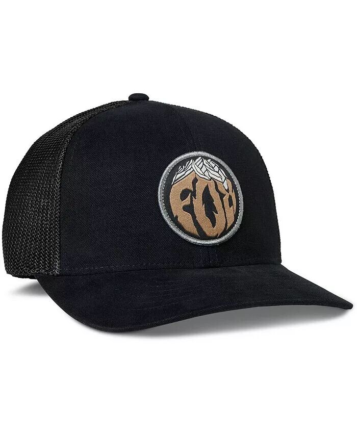 

Мужская черная сетчатая кепка Flexfit Flex Hat Fox, черный
