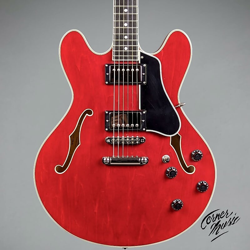

Электрогитара Eastman T386 Semi-Hollow 2022 Red #1801